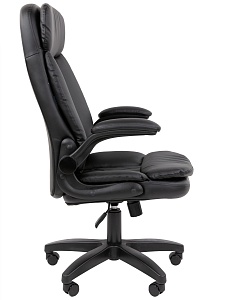 Офисное кресло CHAIRMAN 533, экокожа, черный